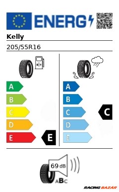 Kelly Summer HP3 205/55 R16 91H nyári gumi 2. kép